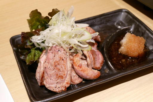 蕎麦屋の鴨焼き