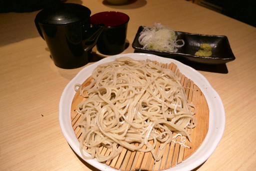 国産石臼挽き十割蕎麦