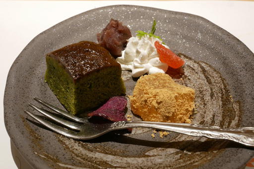 わらび餅とパウンドケーキ