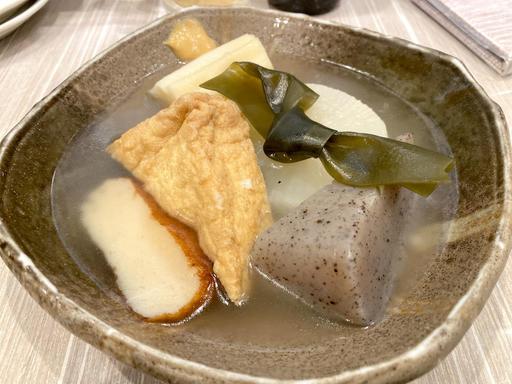 白おでん盛り合わせ
