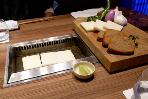青唐辛子の牛ヒレカツサンド 焼き