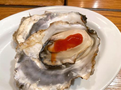 蒸し牡蠣