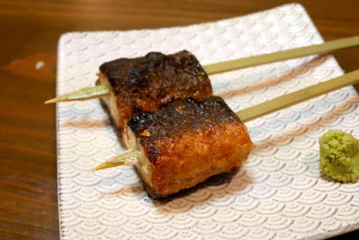 蒲の穂焼き