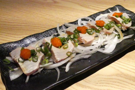 炙り鮪のおろしポン酢