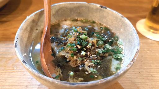 じゃこと山椒茶漬け