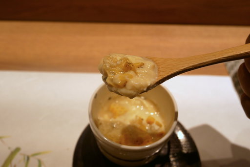 クリームチーズととうもろこし