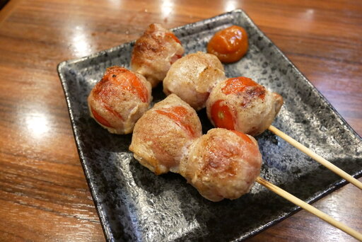  トマト巻き