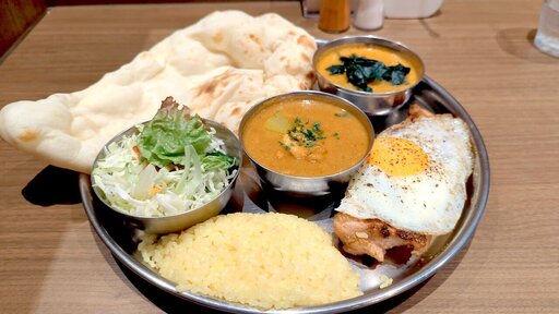 ケイジャンチキンカレーセット