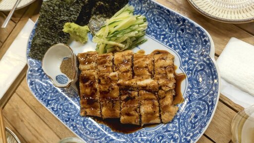 煮穴子焼き
