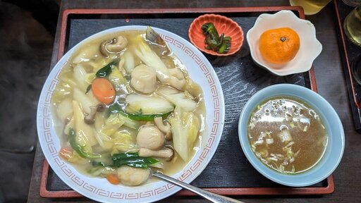 帆立あんかけチャーハン
