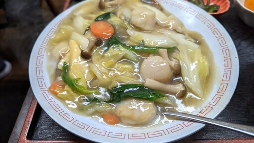 帆立あんかけチャーハン