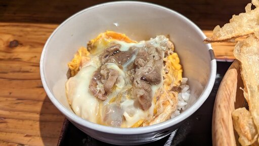 ミニ牛とじ丼