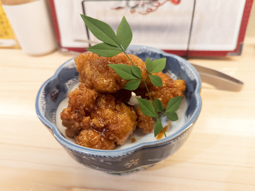 鶏の唐揚げ〜極上山椒のせ〜