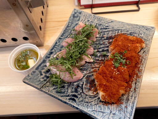 もも肉の香草焼き&もも肉の鬼焼き