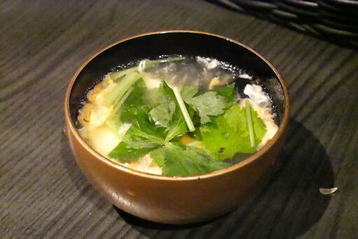 お口直し 和風卵スープ