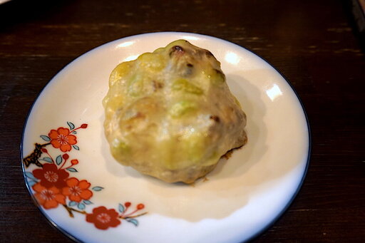牛肉と枝豆