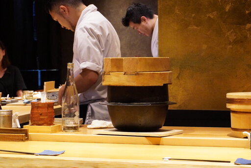 鉄釜炊きご飯