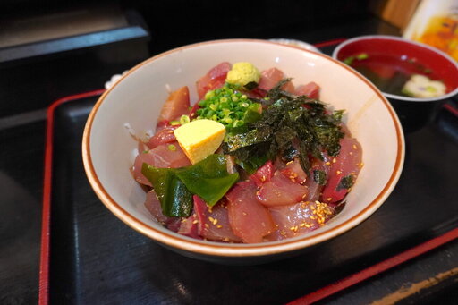 関ブリりゅうきゅう丼 定食