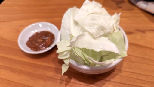 お通しキャベツ