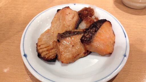 サケのみそ漬け焼