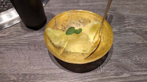 メロンのジュレ