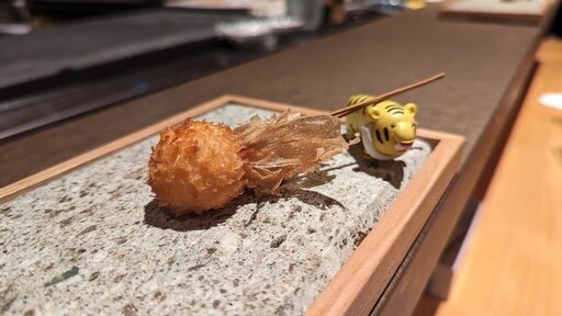 鬼灯トマトの串揚げ