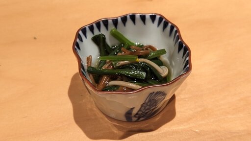 ほうれん草ときのこのお浸し