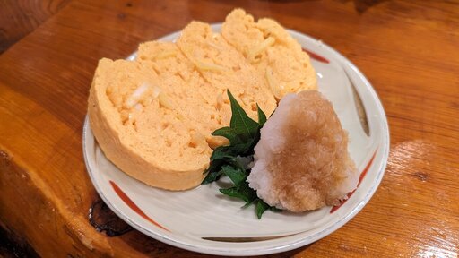 黄ニラのだしまき
