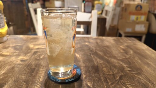蕎麦焼酎お湯割り