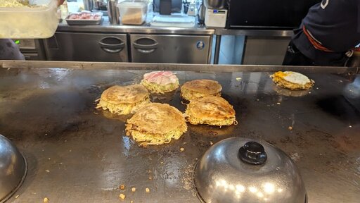 府中雨焼き焼けた