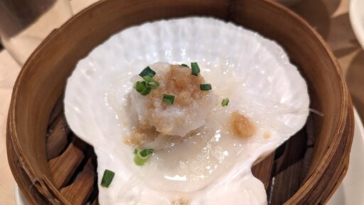 ホタテのニンニク蒸し