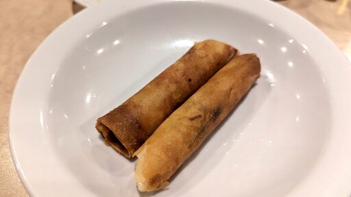 海鮮入り春巻き