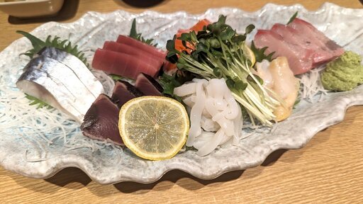 目利きが厳選した本日の鮮魚盛り合わせ 7種