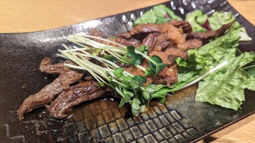 牛ハラミステーキ～あっさりぽん酢