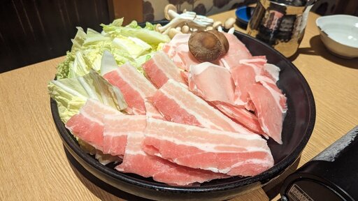 もち豚のはりはり出汁しゃぶ