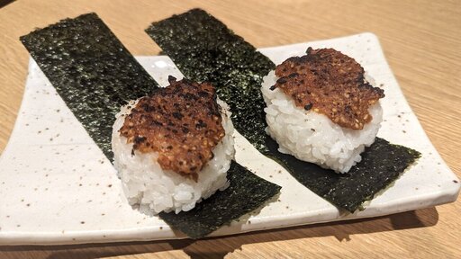 日本酒に合う焼き味噌おにぎり