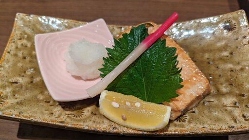 鮭の焼き漬け