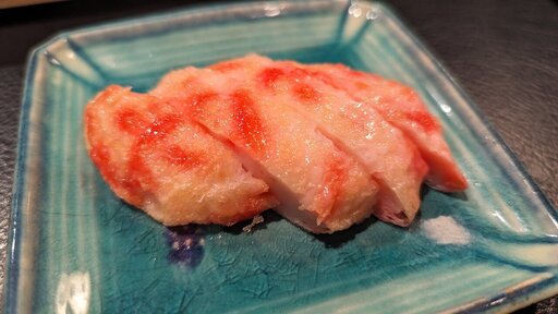 自家製かまぼこ天(紅生姜)