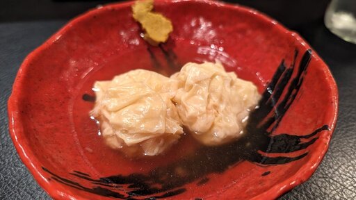 海老しんじょうの湯葉蒸し