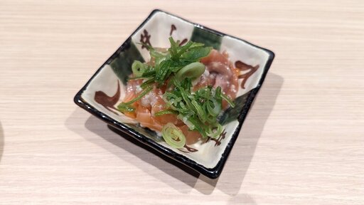 自家製サーモンの塩辛