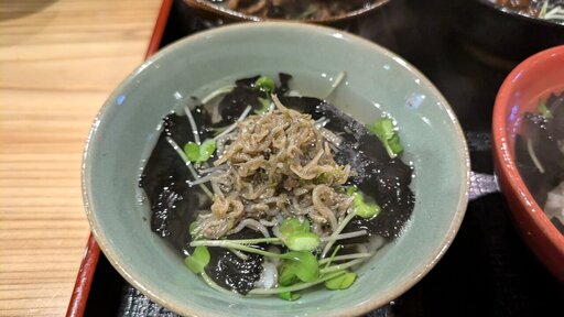 ちりめんじゃこ茶漬け