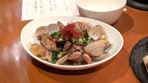 アサリの酒蒸し