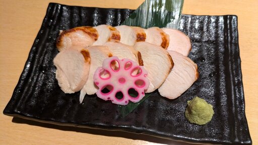 若鶏むね肉の八海山焼き