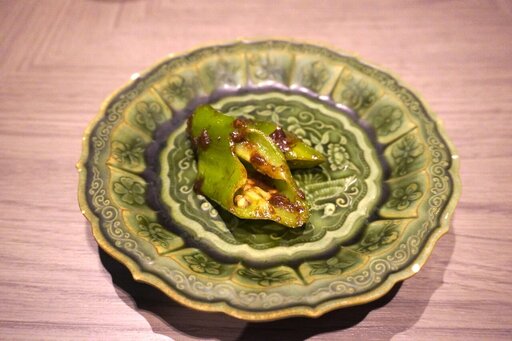 京都産 万願寺唐辛子 豆鼓稜魚