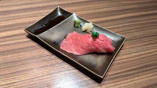 黒毛和牛握り
