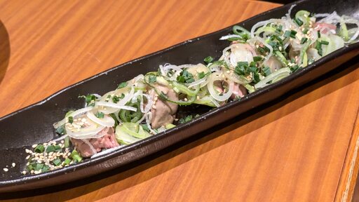 鳥レバーの極レア刺し