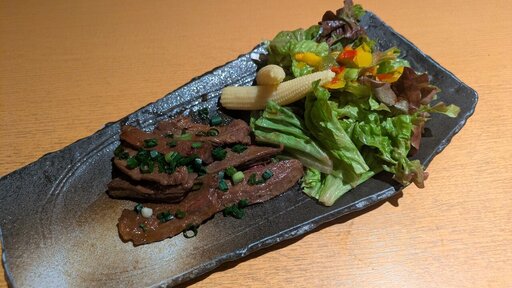 牛ハラミステーキ〜あっさりポン酢