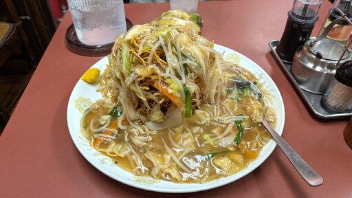 タワーかた焼きそば