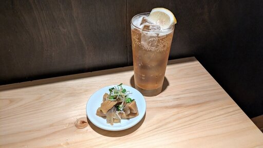 紹興酒ソーダ割り