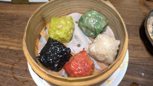 自家製シユマイ5種盛り